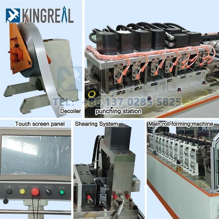 2024-Light Gauge Steel Frame Roll Forming Machine