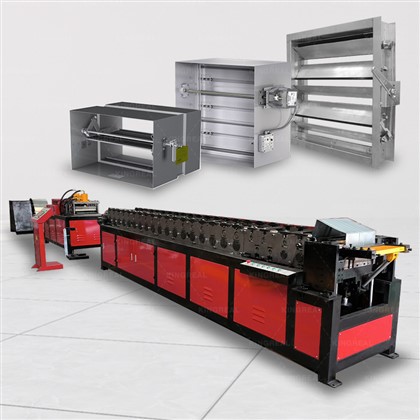 Feuerdämpfer -Maschine